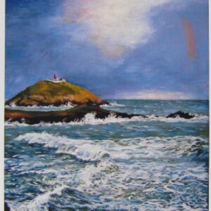 Ballycotton Lighthouse Print Closeup