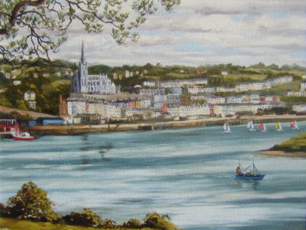 Print of Cobh in Cork Harbour
