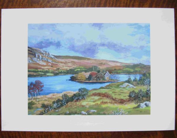 Print of Gougane Barra in West Cork - Image 3