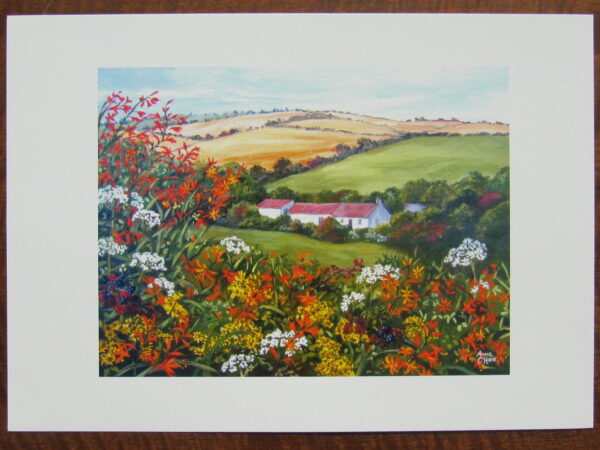 Harvest Hedgerow Print