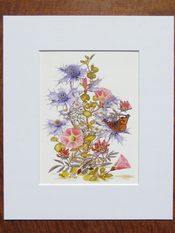 Long Strand Print Mounted