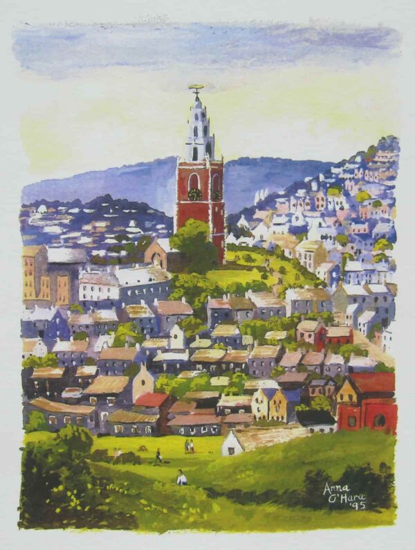 Shandon Tower Print Closeup